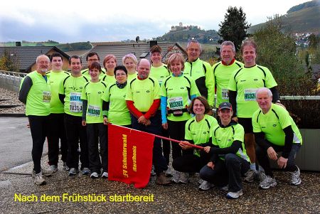 Nach dem Frühstück startbereit Nach dem Frühstück startbereit